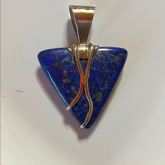 Jay King Lapis Sterling Silver Pendant - Picture 3 of 3